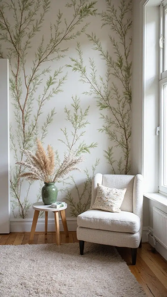 48 House Inspo Interior Design Ideas That Spark Creativity - 26. Nature-Inspired Patterns