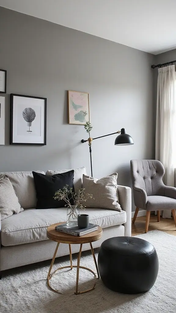 48 House Inspo Interior Design Ideas That Spark Creativity - 33. Monochrome Accents