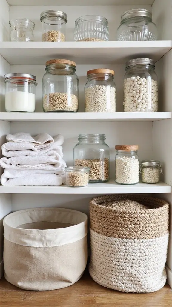 48 House Inspo Interior Design Ideas That Spark Creativity - 34. Reusable Storage Solutions