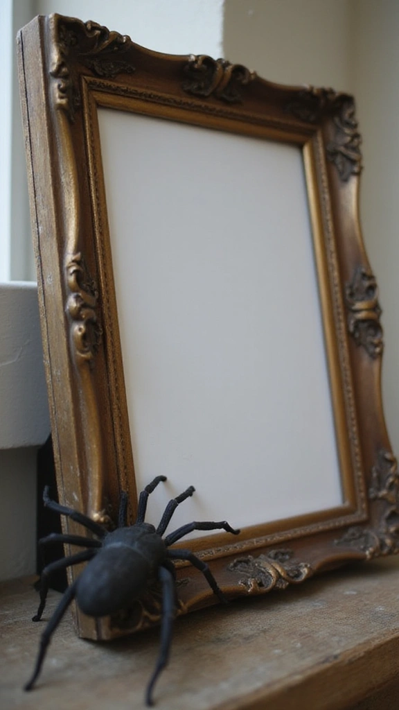 48 Indoor Halloween Decor Ideas That Set the Spooky Mood - 37. Creepy Crawlies in Unexpected Places