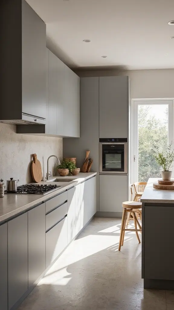 48 Kitchen Without Upper Cabinets Ideas That Feel Open - 15. Utilize Vertical Space