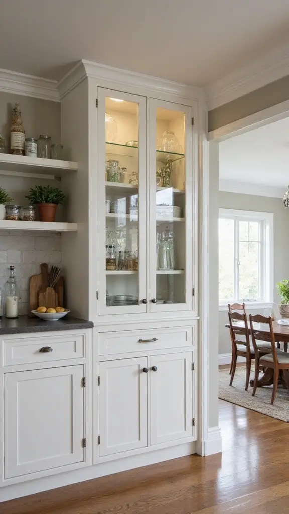48 Kitchen Without Upper Cabinets Ideas That Feel Open - 3. Alternative Pantry Ideas