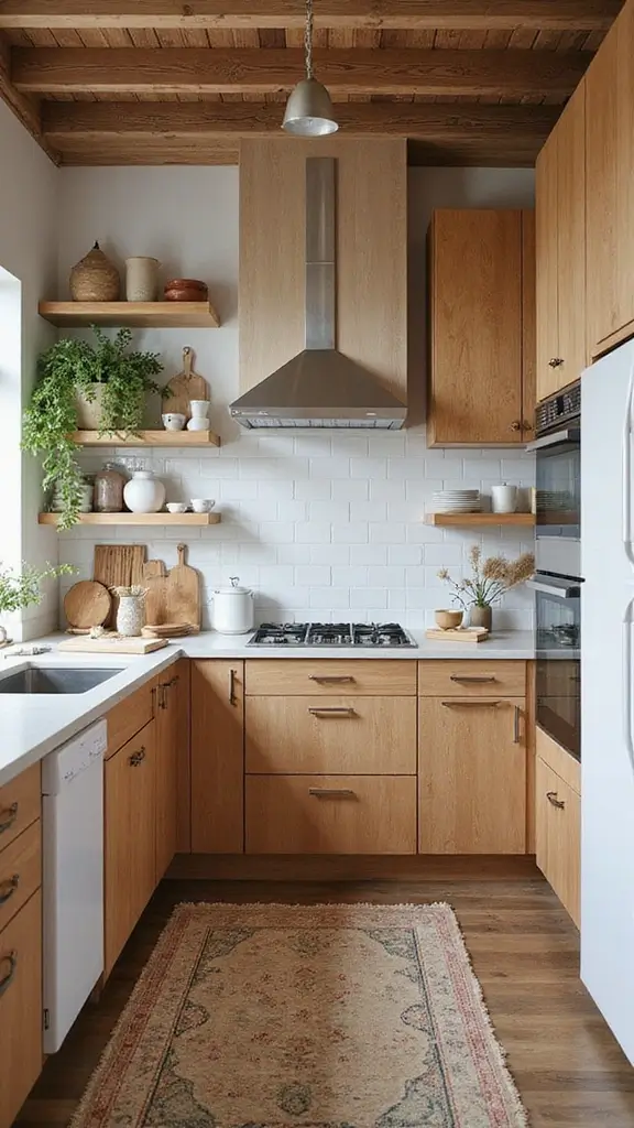 48 Kitchen Without Upper Cabinets Ideas That Feel Open - 33. Outdoor Elements