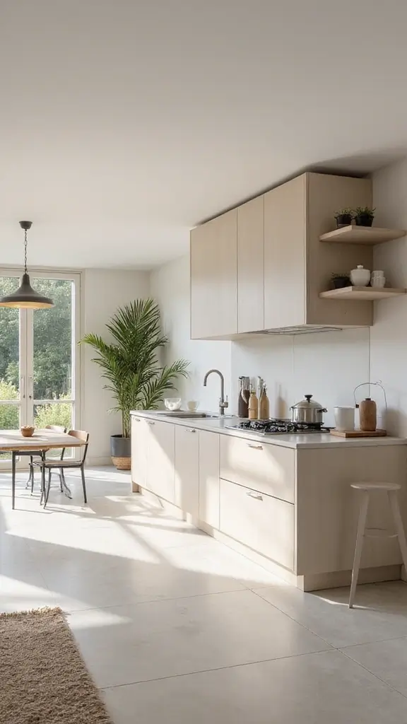 48 Kitchen Without Upper Cabinets Ideas That Feel Open - 38. Open by Design