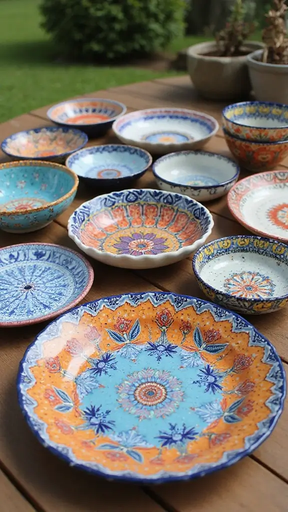48 Modern Moroccan Interior Design Ideas That Inspire - 25. Unique Serving Platters