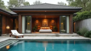 48 Pool House with Bedroom Design Ideas That Feel Luxe