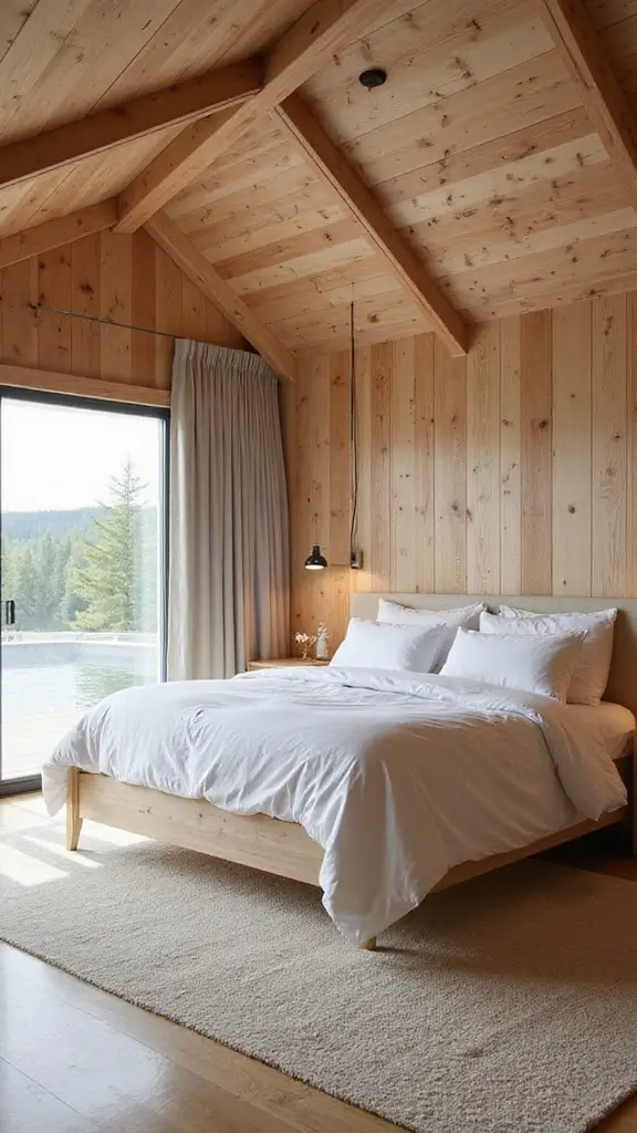 48 Pool House with Bedroom Design Ideas That Feel Luxe - 8. Chic Scandinavian Design