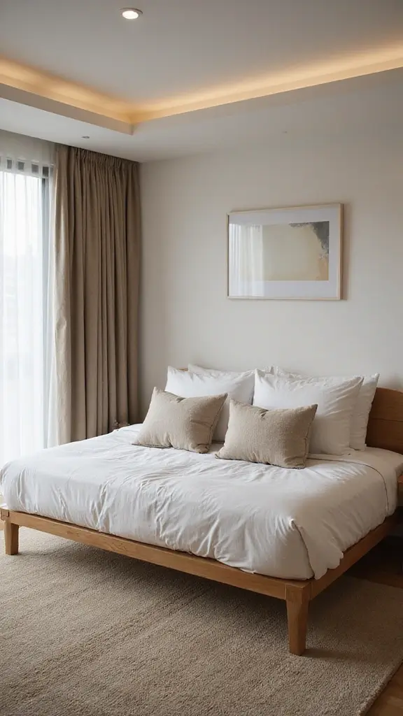 48 Rectangle Bedroom Layout Ideas That Feel Balanced - 20. Functional Futon Setup