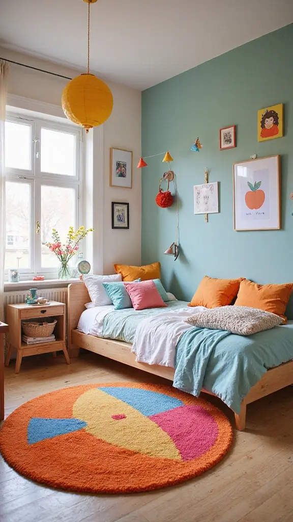 48 Rectangle Bedroom Layout Ideas That Feel Balanced - 28. Whimsical Elements