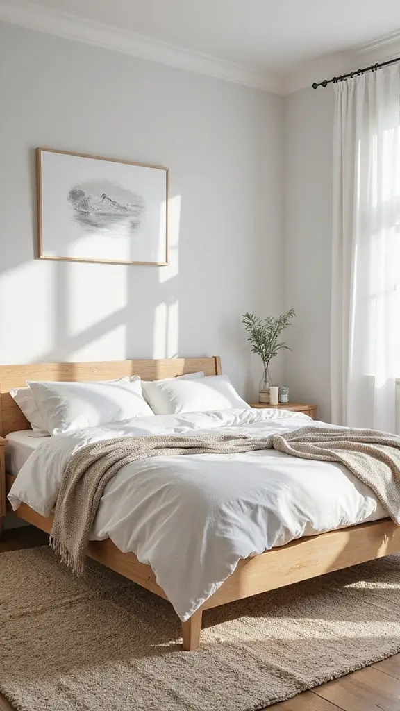 48 Rectangle Bedroom Layout Ideas That Feel Balanced - 3. Scandinavian Style Serenity
