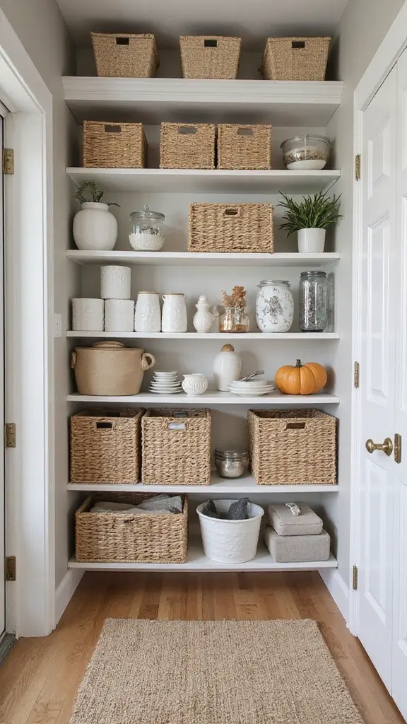 48 Simple Home Decor Ideas That Instantly Refresh - 23. Declutter with Style