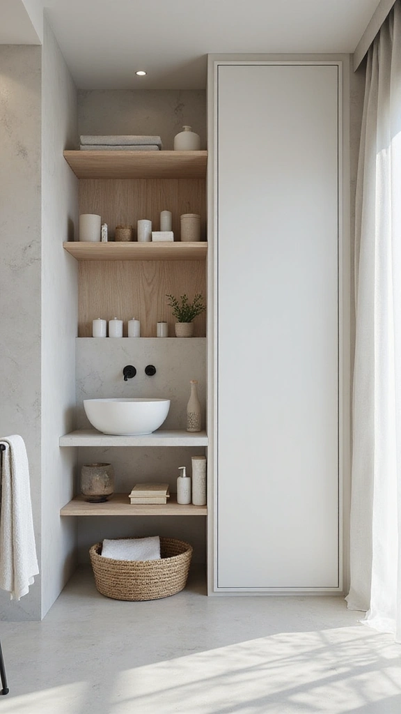 48 Simple Home Decor Ideas That Instantly Refresh - 39. Design a Minimalist Bathroom