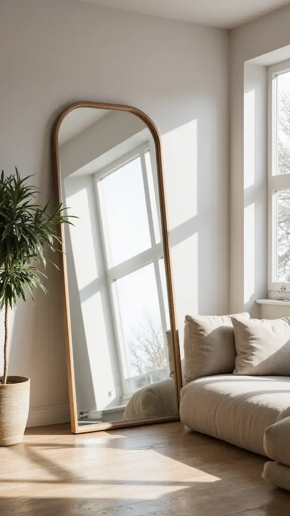 48 Simple Home Decor Ideas That Instantly Refresh - 4. Utilize Mirrors for Light