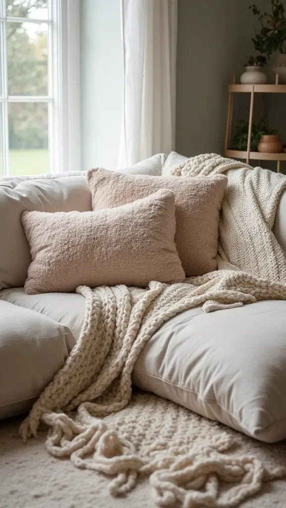 48 Simple Home Decor Ideas That Instantly Refresh - 6. Layer Textures
