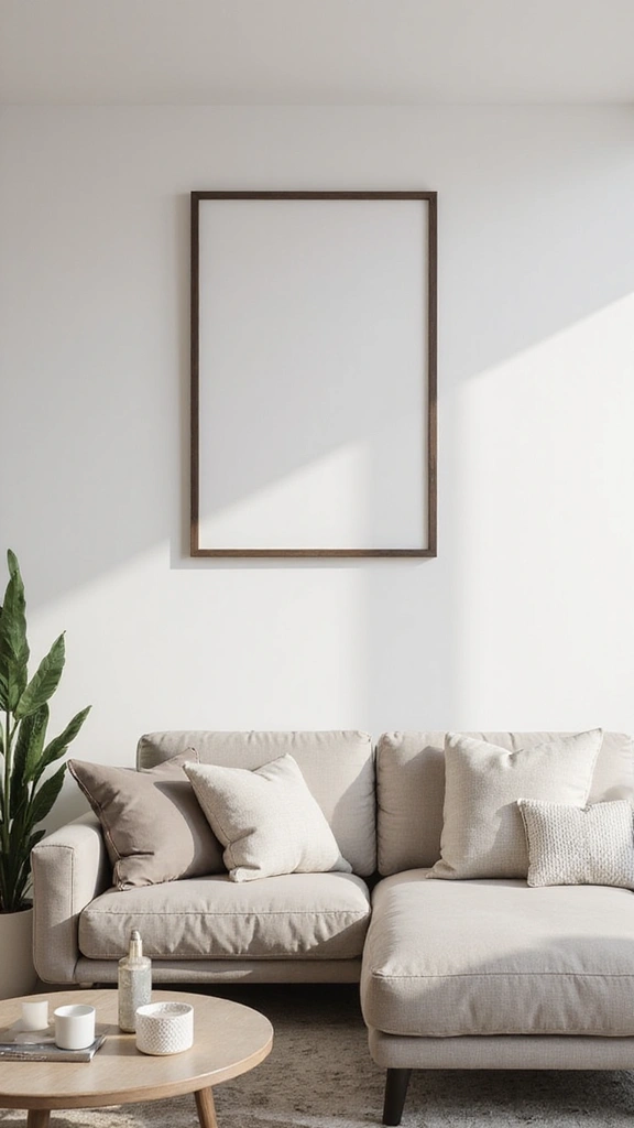 48 Simple Home Decor Ideas That Instantly Refresh - 8. Choose Simple Artwork