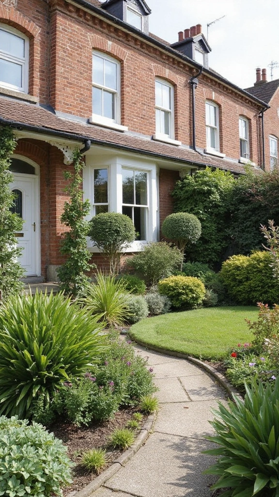 48 Terraced House Front Garden Ideas That Feel Charming - 48. Garden Themes: Personalizing Your Space