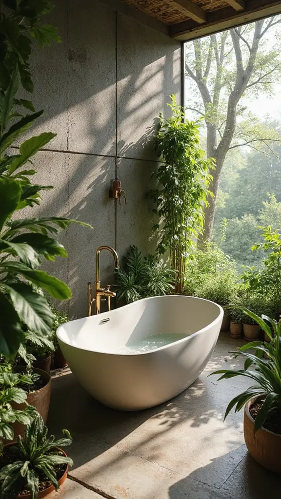 49 Bathroom Remodel with Tub Ideas That Feel Fresh - 10. Eco-Friendly Baths