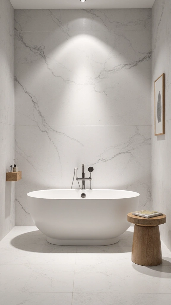 49 Bathroom Remodel with Tub Ideas That Feel Fresh - 17. Understated Luxury