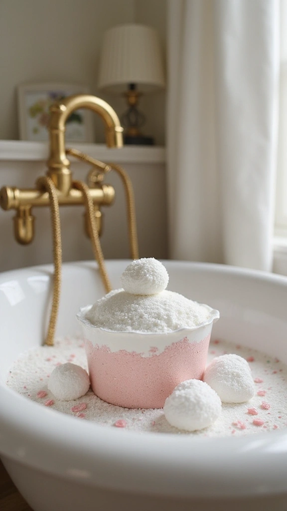 49 Bathroom Remodel with Tub Ideas That Feel Fresh - 37. Luxurious Bath Fizzers