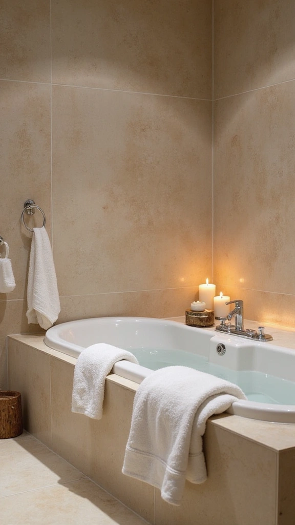 49 Bathroom Remodel with Tub Ideas That Feel Fresh - 39. Personal Spa Touches