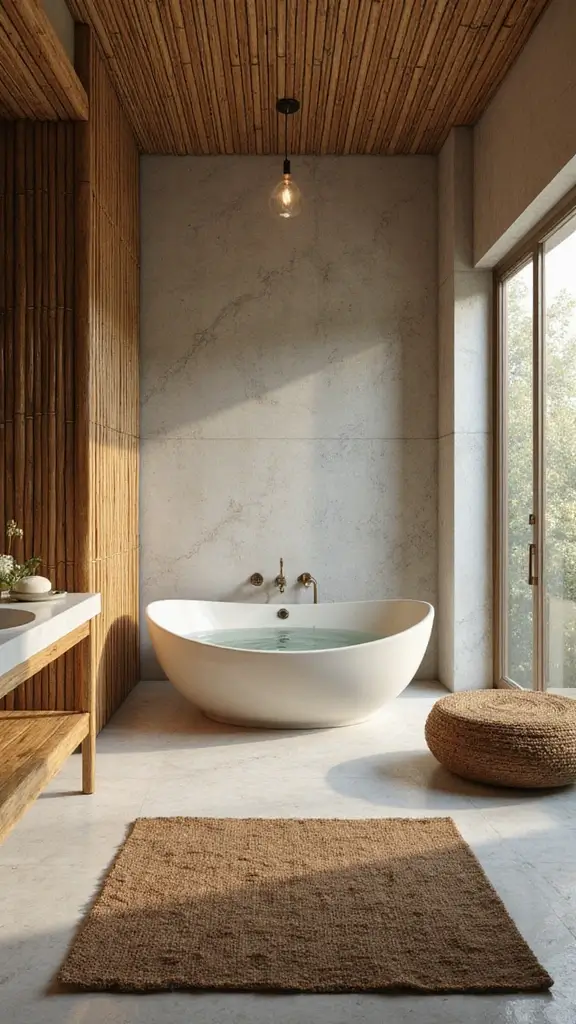 49 Bathroom Remodel with Tub Ideas That Feel Fresh - 4. Spa-Like Retreat