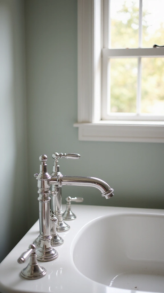 49 Bathroom Remodel with Tub Ideas That Feel Fresh - 9. Vintage-Inspired Fixtures