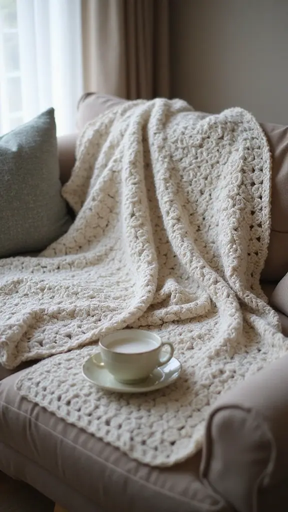 49 DIY Crochet Home Decor Ideas That Look Adorable - 1. Cozy Crochet Throw Blankets
