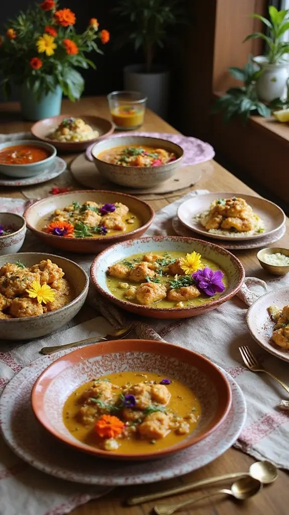 49 Ganesh Decoration Ideas Home Decor That Feel Magical - 24. Ganesh-Themed Food Presentation