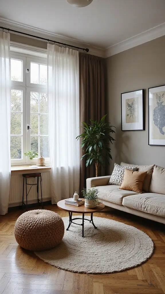 49 Home Decor Ideas for Apartment Living That Feel Stylish - 13. Mix Old and New
