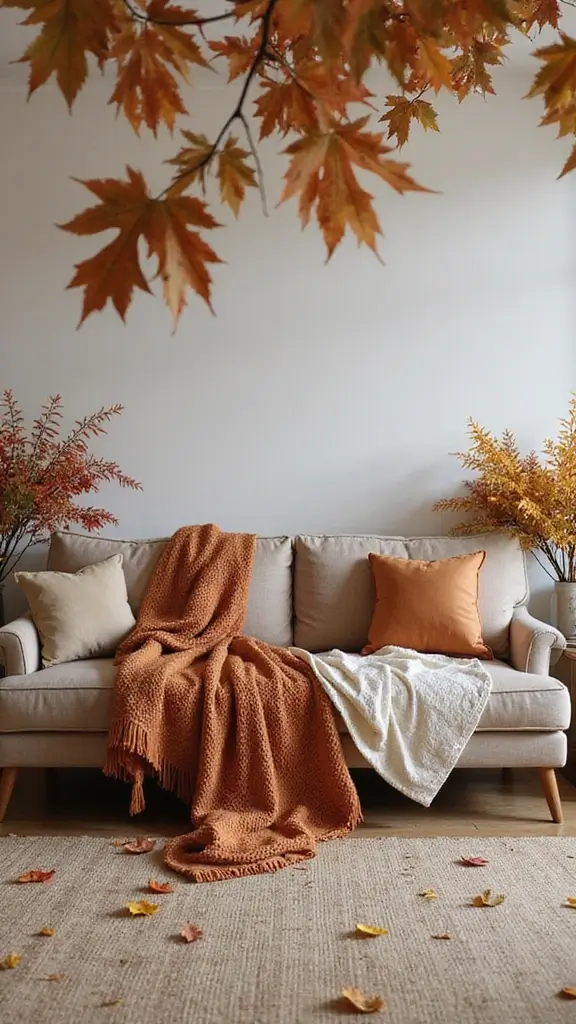 49 Home Decor Ideas for Apartment Living That Feel Stylish - 35. Create a Seasonal Decor Rotation