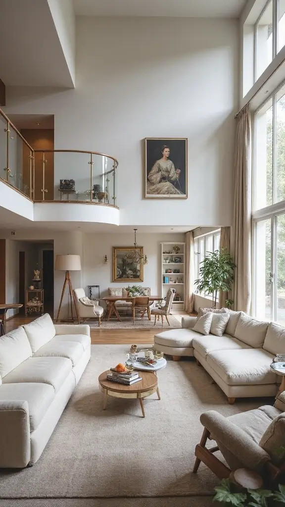 49 Home Decor Ideas for Apartment Living That Feel Stylish - 36. Consider Open-Plan Living