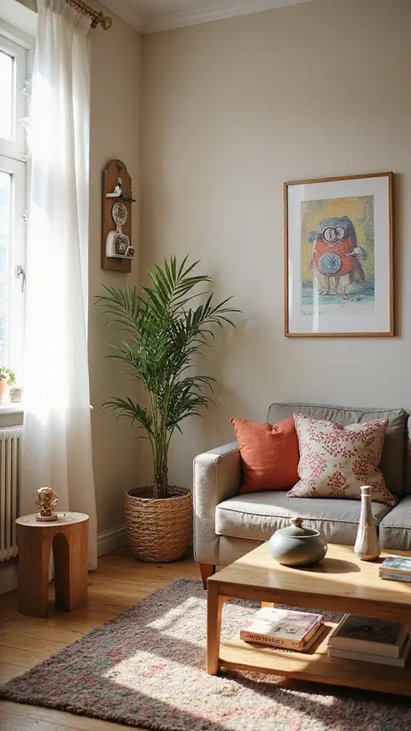 49 Home Decor Ideas for Apartment Living That Feel Stylish - 41. Add a Touch of Whimsy