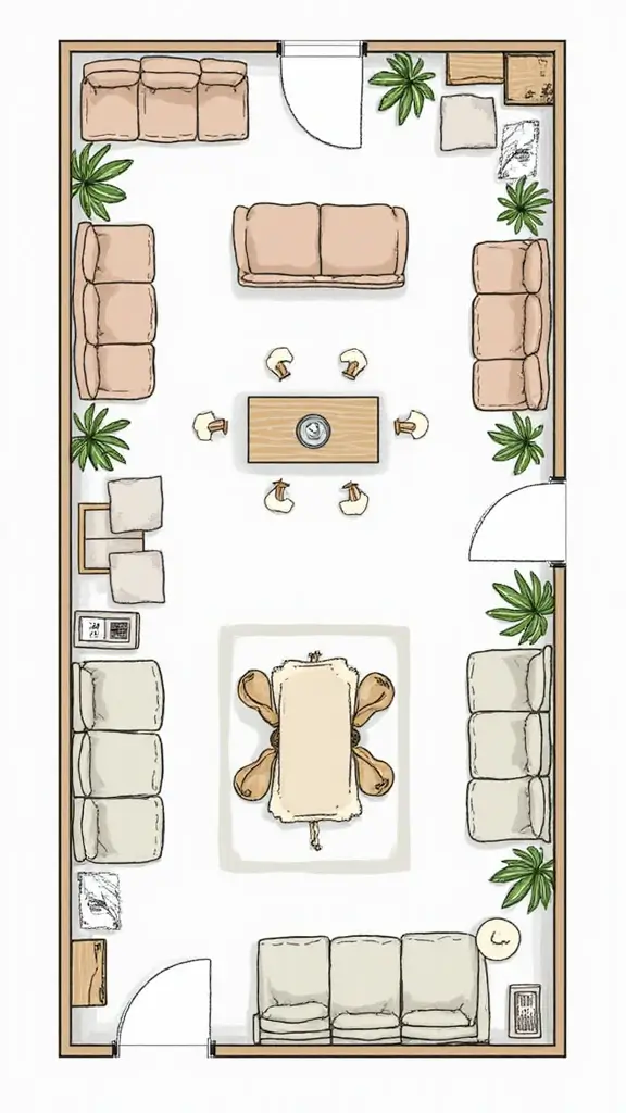 49 Interior Design Living Room Modern Looks That Define Style - 12. Functional Layouts