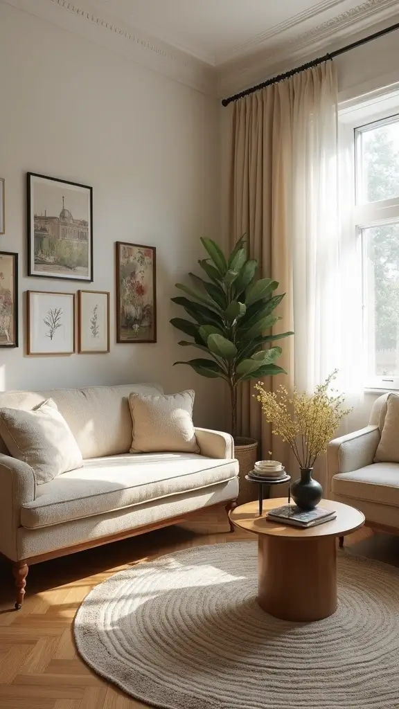 49 Interior Design Living Room Modern Looks That Define Style - 13. Vintage Modern Fusion