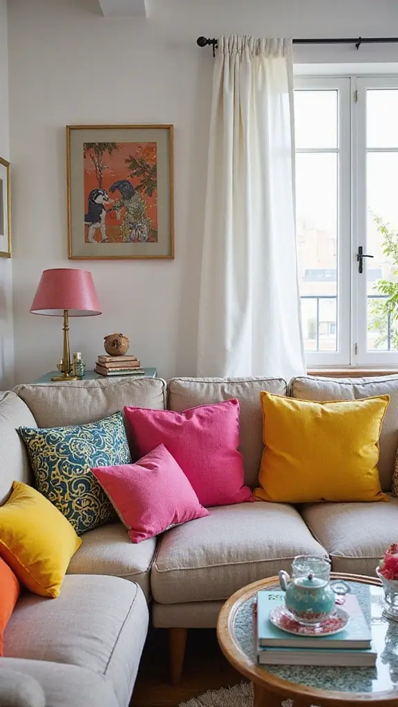 49 Interior Design Living Room Modern Looks That Define Style - 19. Playful Accessories