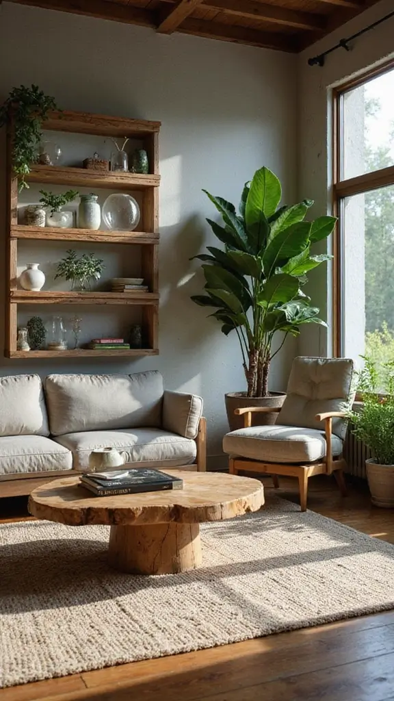 49 Interior Design Living Room Modern Looks That Define Style - 2. Eco-Chic Vibes