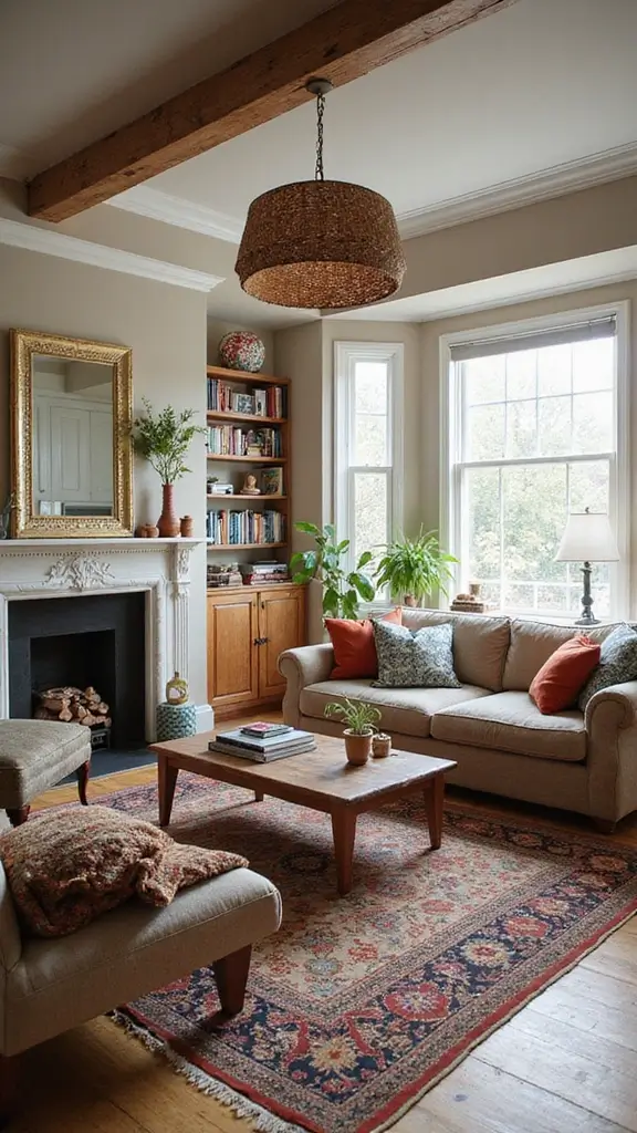 49 Interior Design Living Room Modern Looks That Define Style - 28. Eclectic Decor Styles