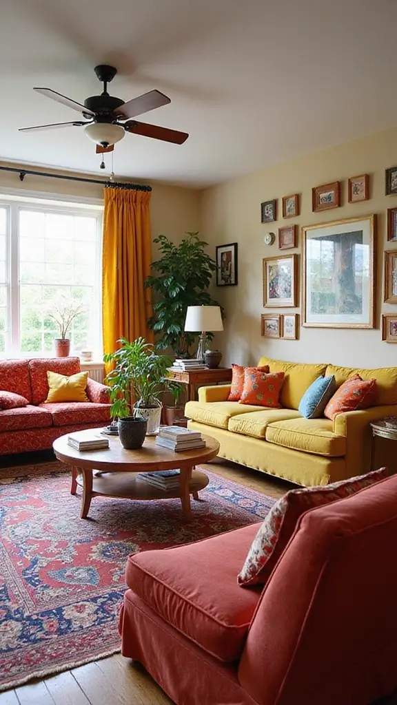 49 Interior Design Living Room Modern Looks That Define Style - 3. Bold Color Statements