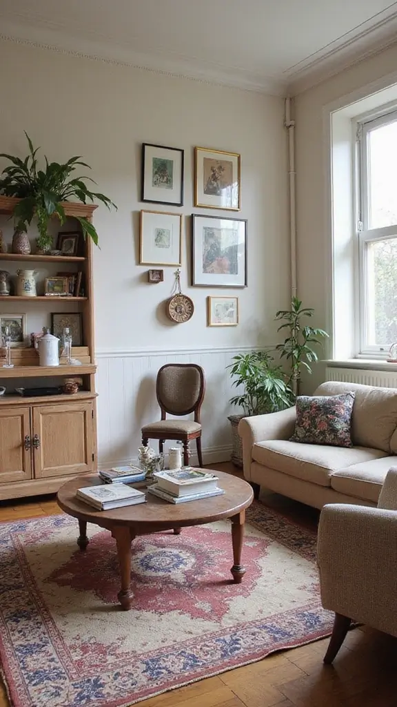 49 Interior Design Living Room Modern Looks That Define Style - 33. Vintage Finds