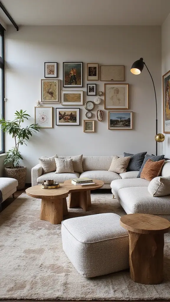 49 Interior Design Living Room Modern Looks That Define Style - 5. Artistic Expressions