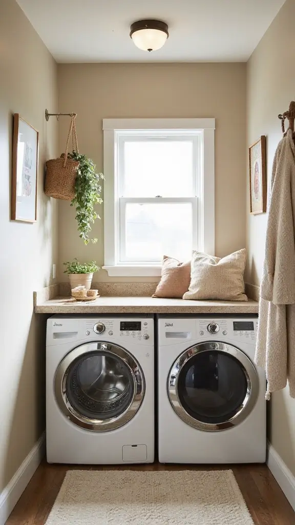 49 Laundry Room Paint Ideas That Make Small Spaces Pop - 20. Warm Maple
