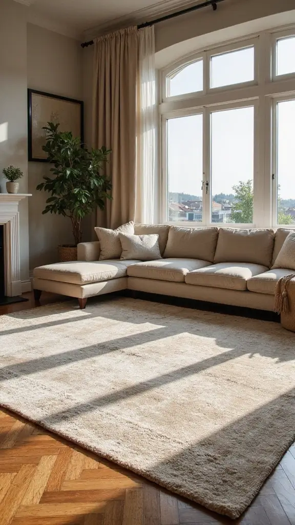 49 Luxury House Interior Design Ideas That Inspire Elegance - 11. Elegant Area Rugs