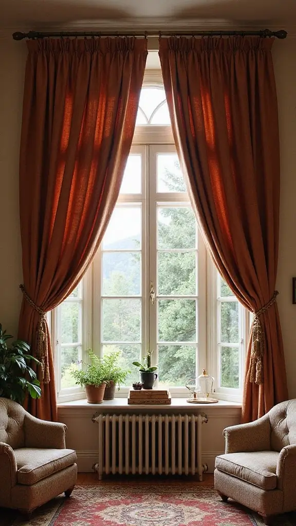 49 Luxury House Interior Design Ideas That Inspire Elegance - 13. Elegant Window Treatments