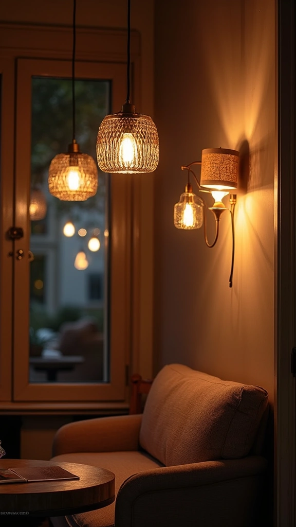 49 Luxury House Interior Design Ideas That Inspire Elegance - 20. Layered Lighting for Ambiance
