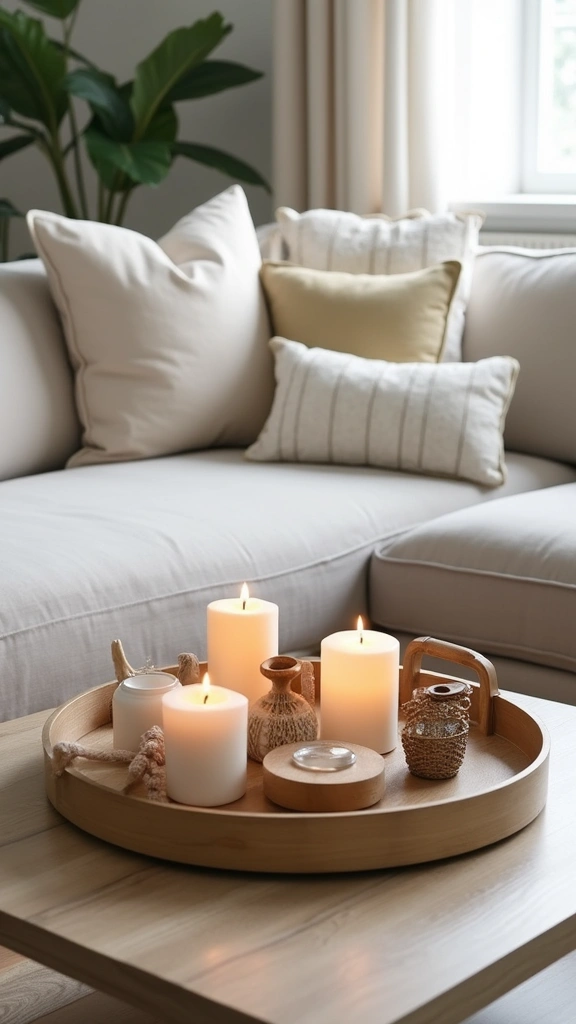 49 Luxury House Interior Design Ideas That Inspire Elegance - 22. Decorative Trays for Organized Elegance