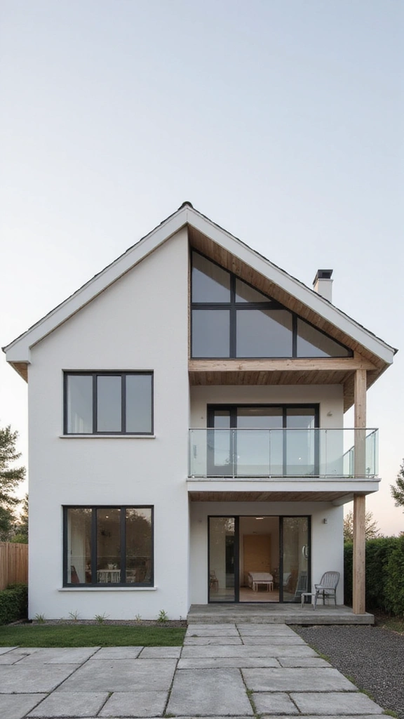 49 Modern Home Design Exterior Ideas That Turn Heads - 2. Minimalist Facades: Less is More