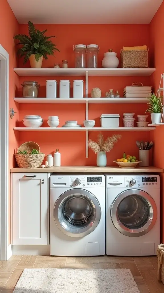 49 Pantry and Laundry Room Combo Layouts That Maximize Storage - 4. Color Coordination