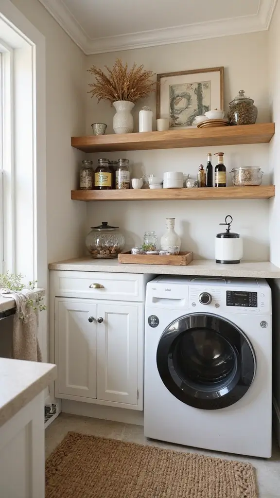 49 Pantry and Laundry Room Combo Layouts That Maximize Storage - 49. Personal Touches
