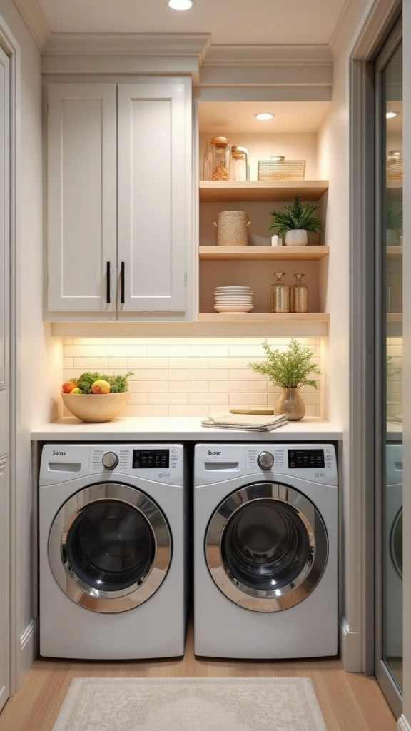 49 Pantry and Laundry Room Combo Layouts That Maximize Storage - 7. Lighting Matters