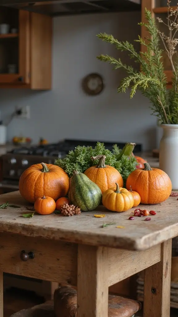 49 Simple Fall Decor Ideas for the Home That Feel Cozy - 12. Seasonal Fruits and Vegetables